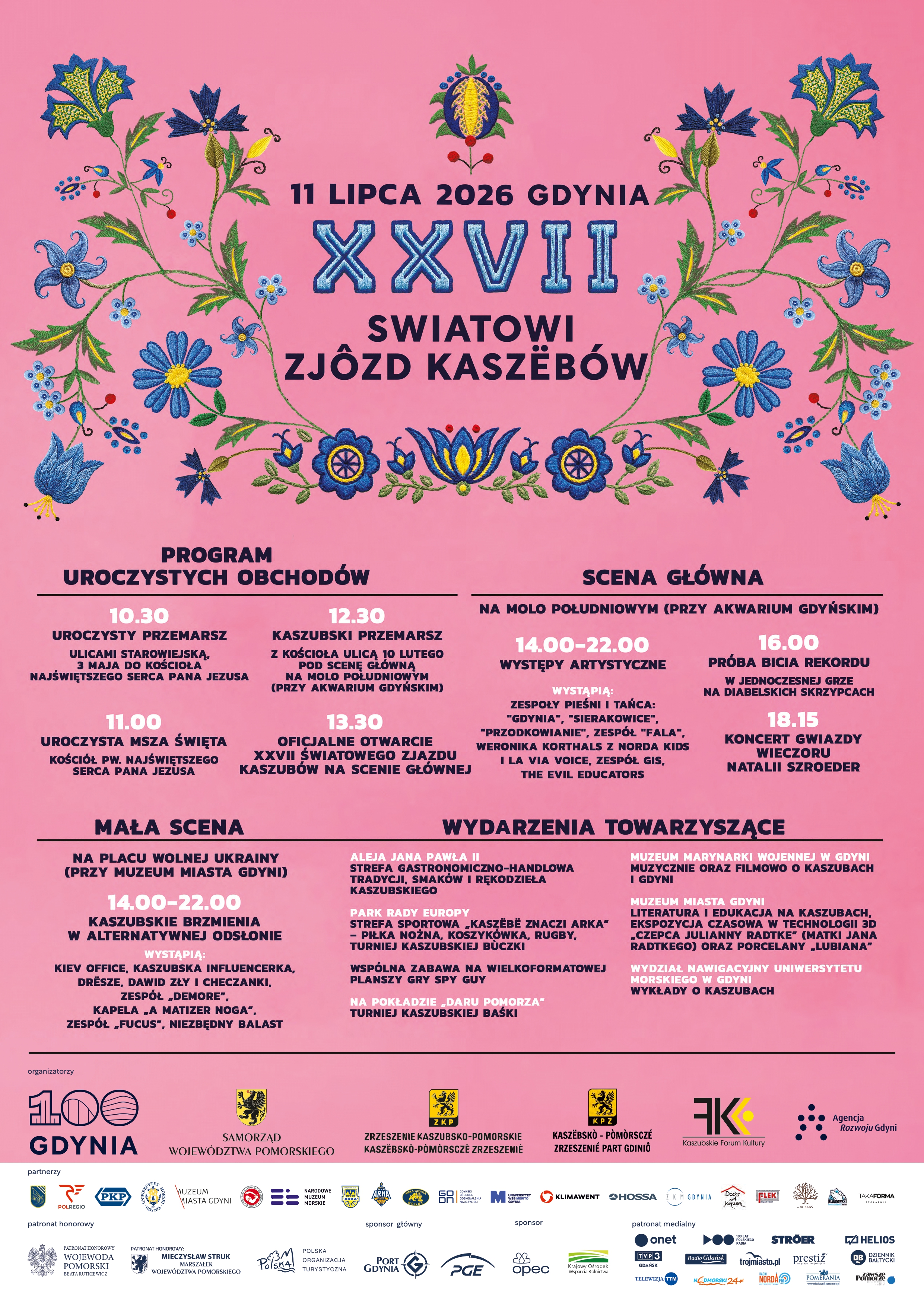 27. Światowy Zjazd Kaszubów w Gdyni już 11 lipca. O czym warto wiedzieć?