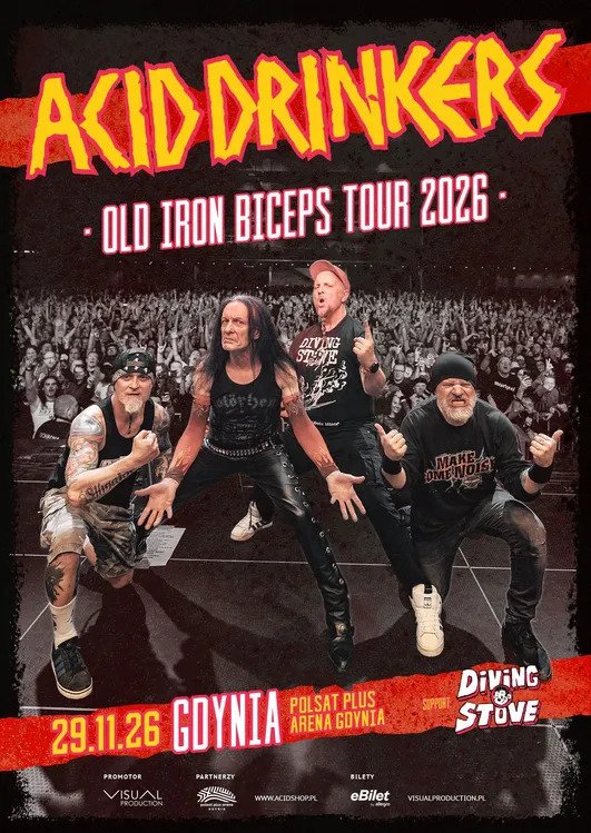 Acid Drinkers: Old Iron Biceps Tour 2026