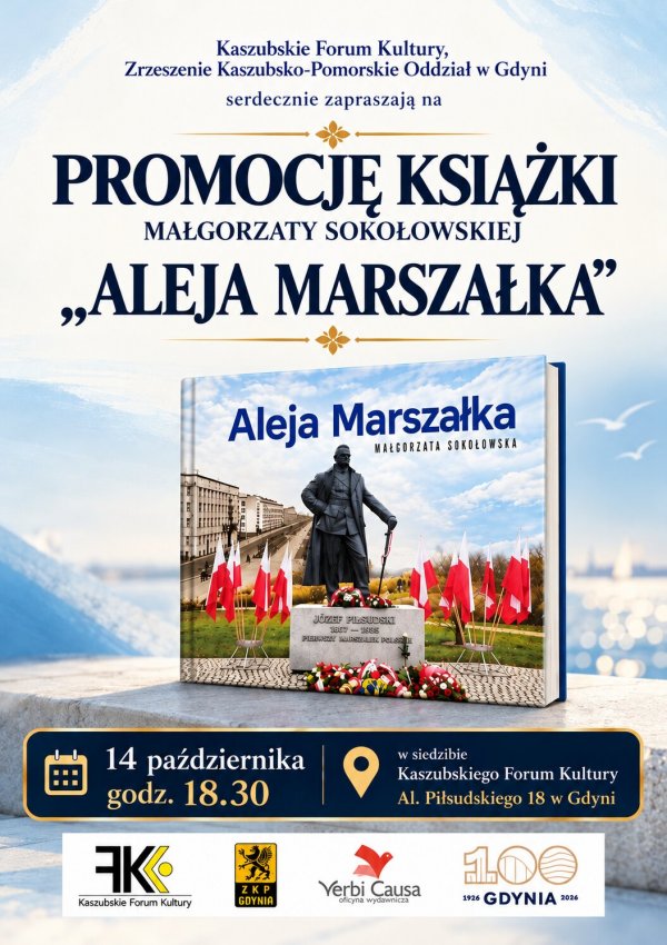 "Aleja Marszałka". Promocja książki Małgorzaty Sokołowskiej