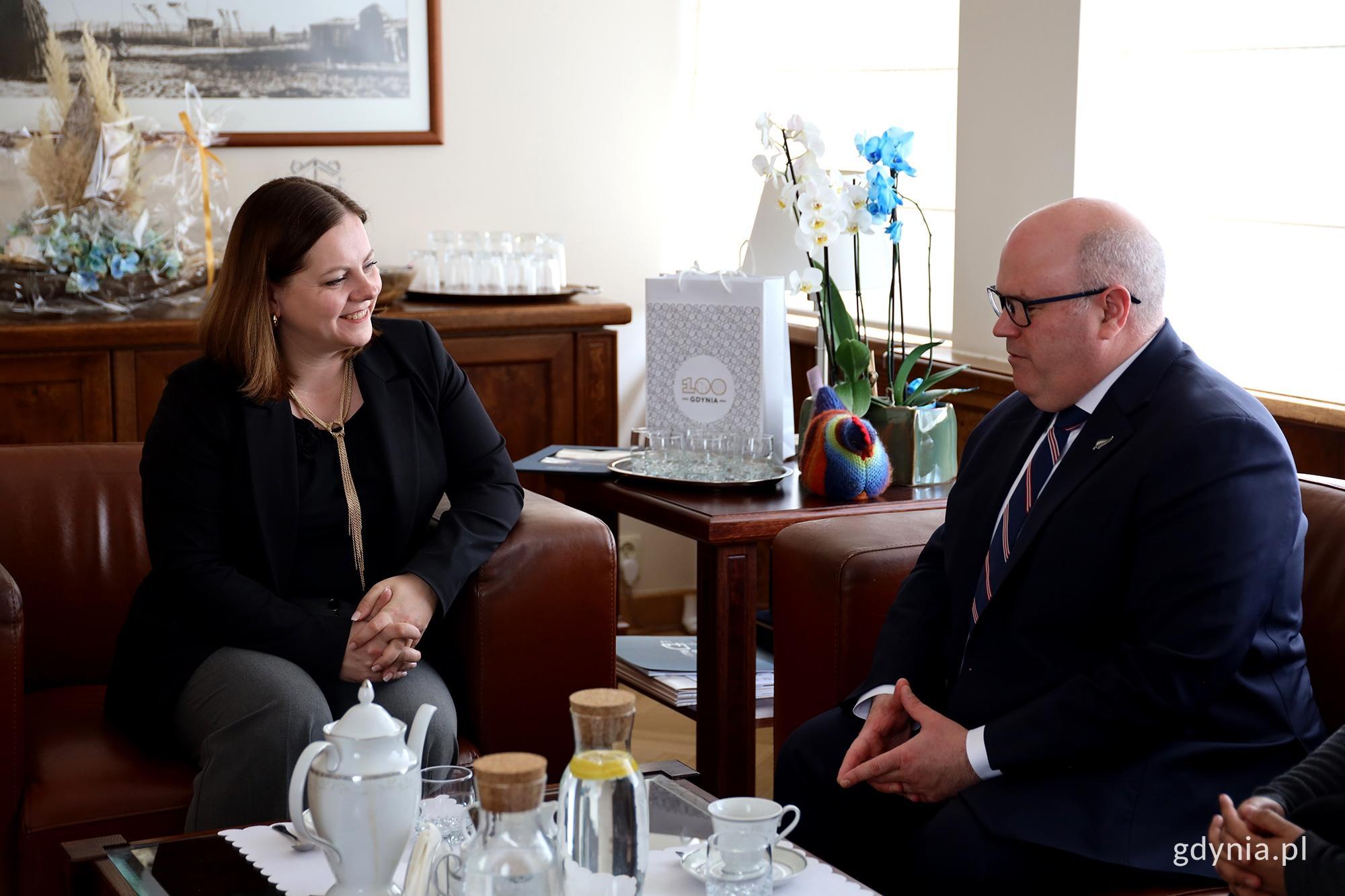 Ambasador Nowej Zelandii z wizytą w Gdyni 