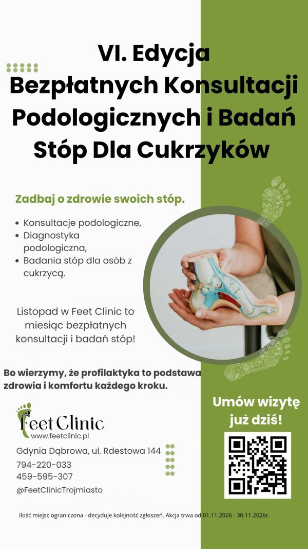 Bezpłatne konsultacje podologiczne