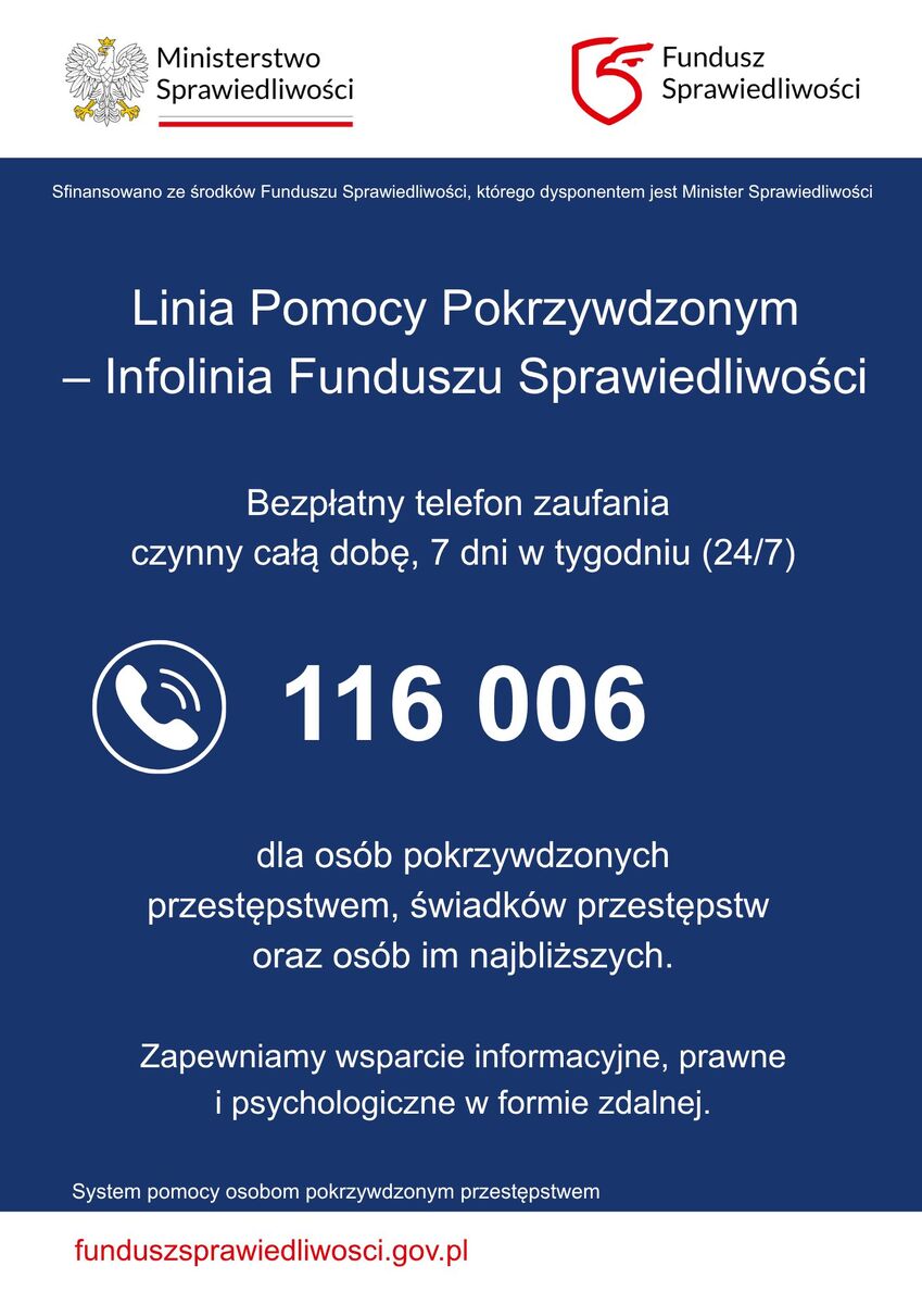 Całodobowa Ogólnopolska Linia Pomocy Pokrzywdzonym