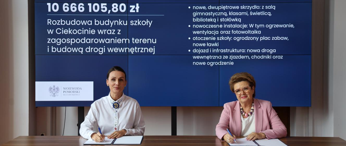 Ciekocino. Rozbudowa szkoły z dofinansowaniem