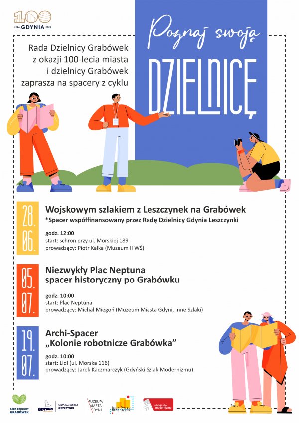 Cykl spacerów „Poznaj swoją dzielnicę - Grabówek”