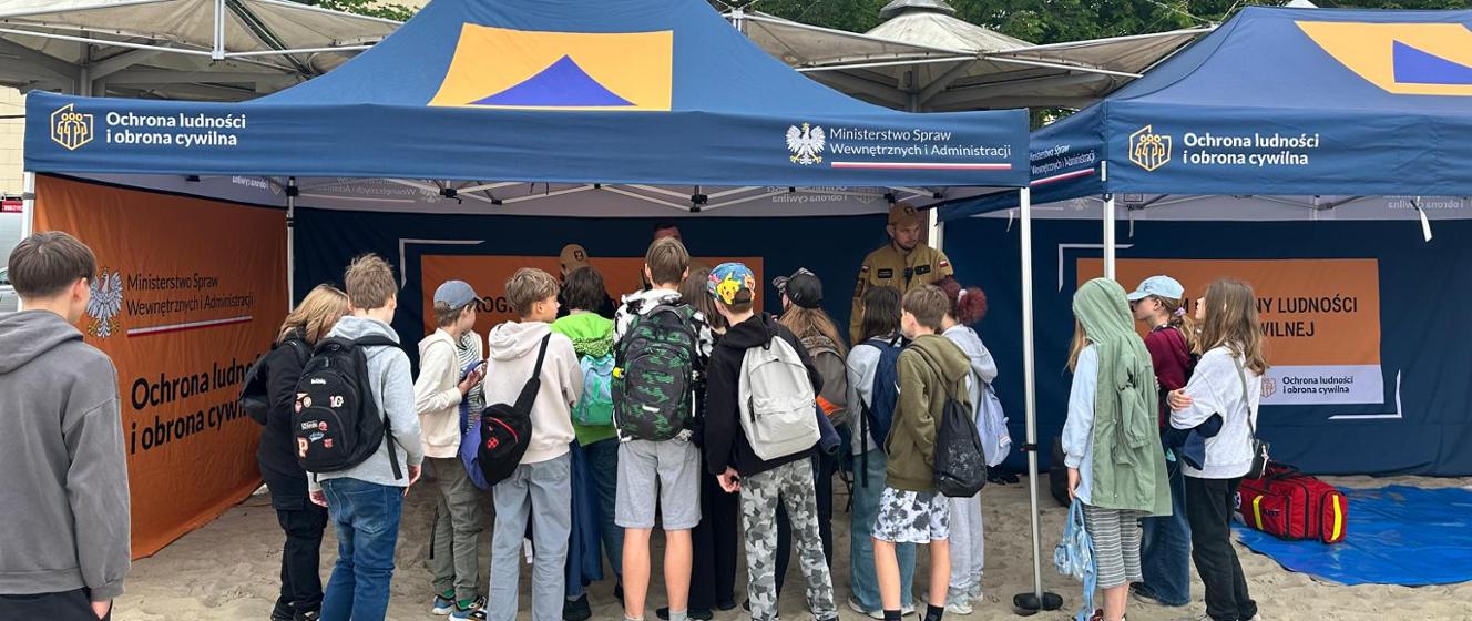 Dwa wydarzenia promujące bezpieczeństwo z udziałem Komendy Miejskiej PSP w Gdyni