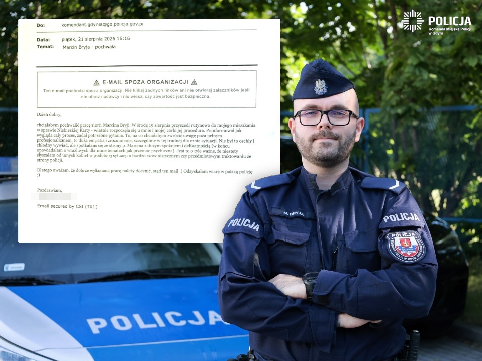 Dzielnicowy blisko mieszkańców. Doceniony za swoją służbę