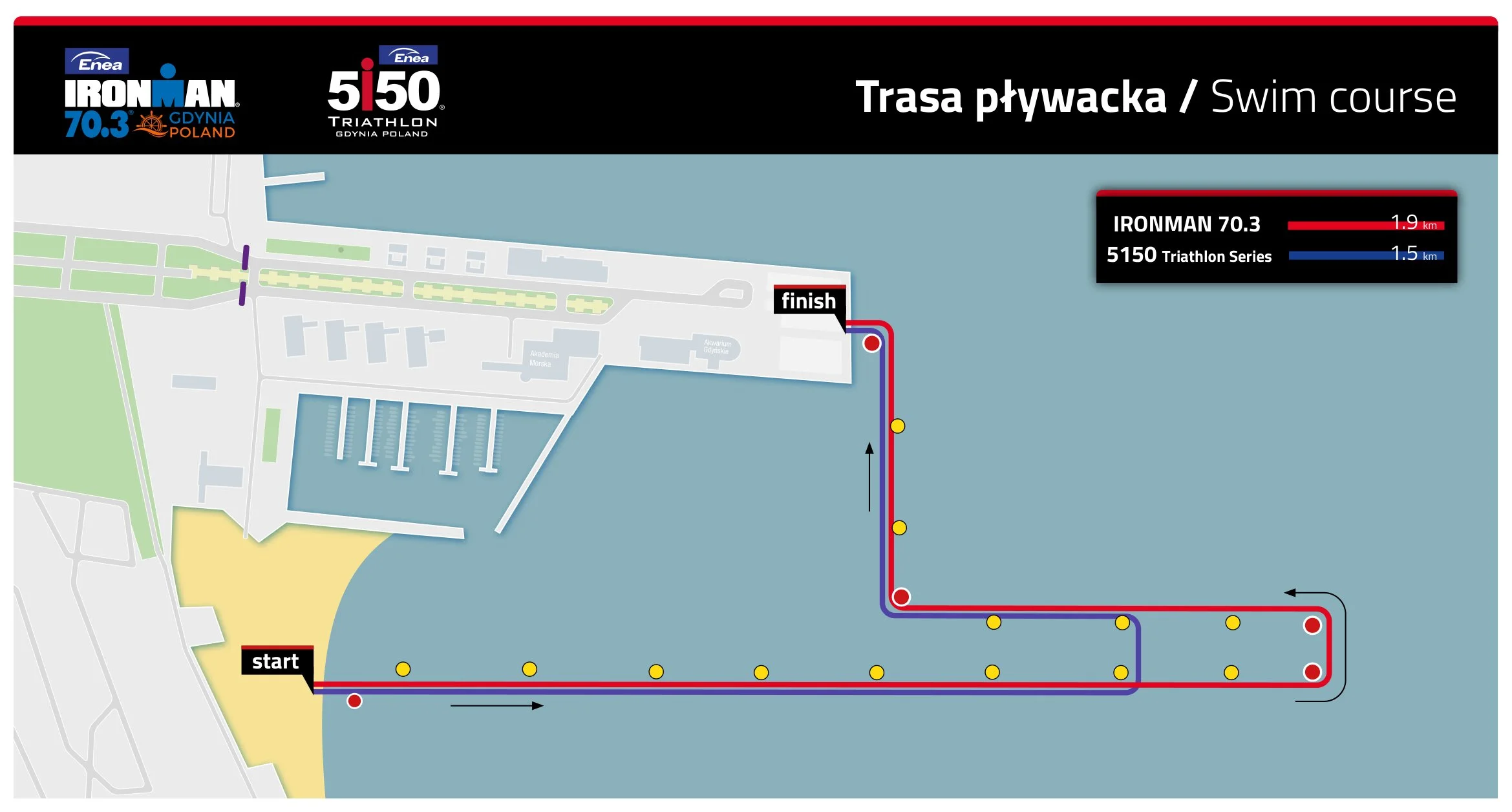 Enea IRONMAN 70.3 Gdynia już w ten weekend. Wymagająca trasa i meta na Plaży Miejskiej