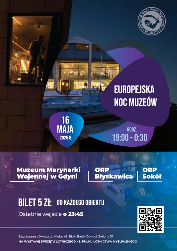 Europejska Noc Muzeów w Muzeum Marynarki Wojennej w Gdyni