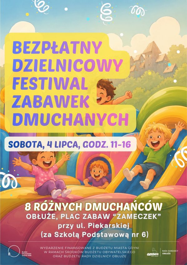 Festiwal Zabawek Dmuchanych na Obłużu