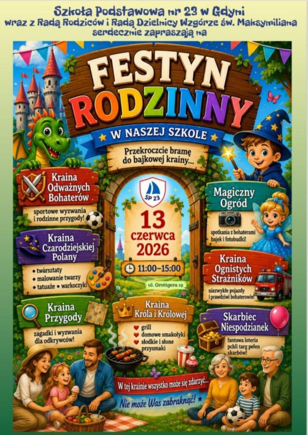 Festyn Rodzinny w SP nr 23 w Gdyni