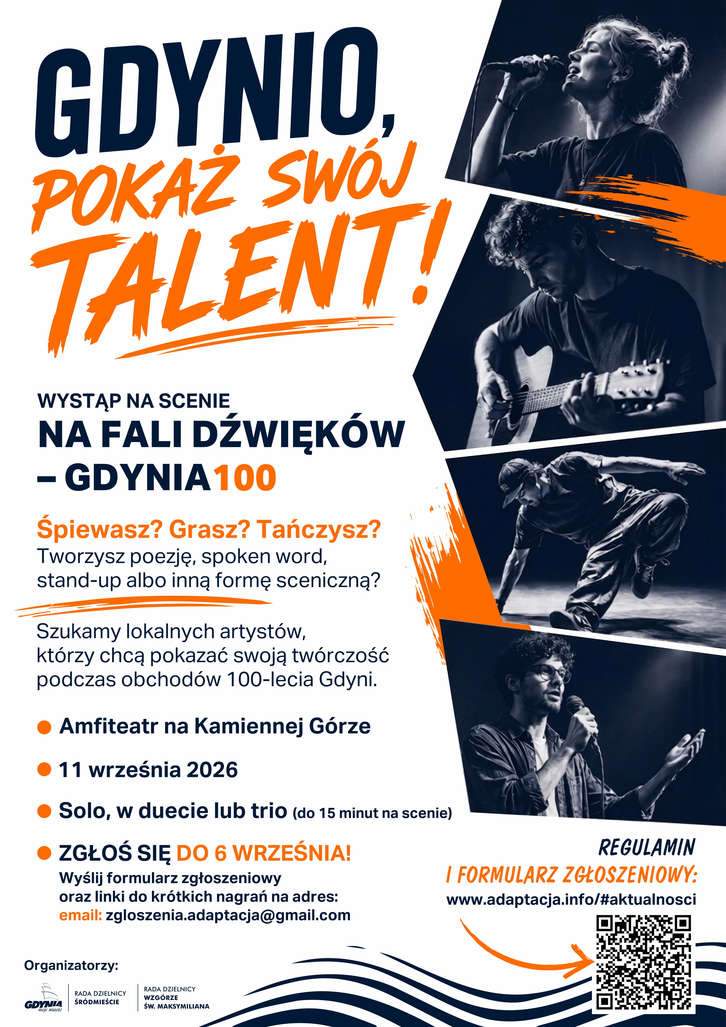 Gdynia ma talent! Zgłoś się i wystąp na Kamiennej Górze
