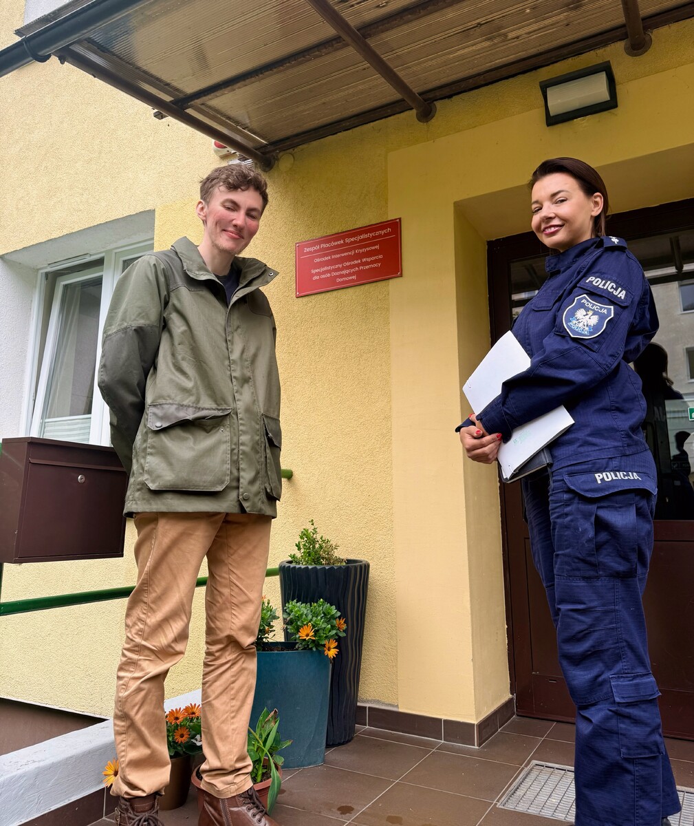 Gdyńska komenda Policji i Ośrodek Interwencji Kryzysowej w Gdyni wspólnie na rzecz osób w kryzysie emocjonalnym i doznających przemocy