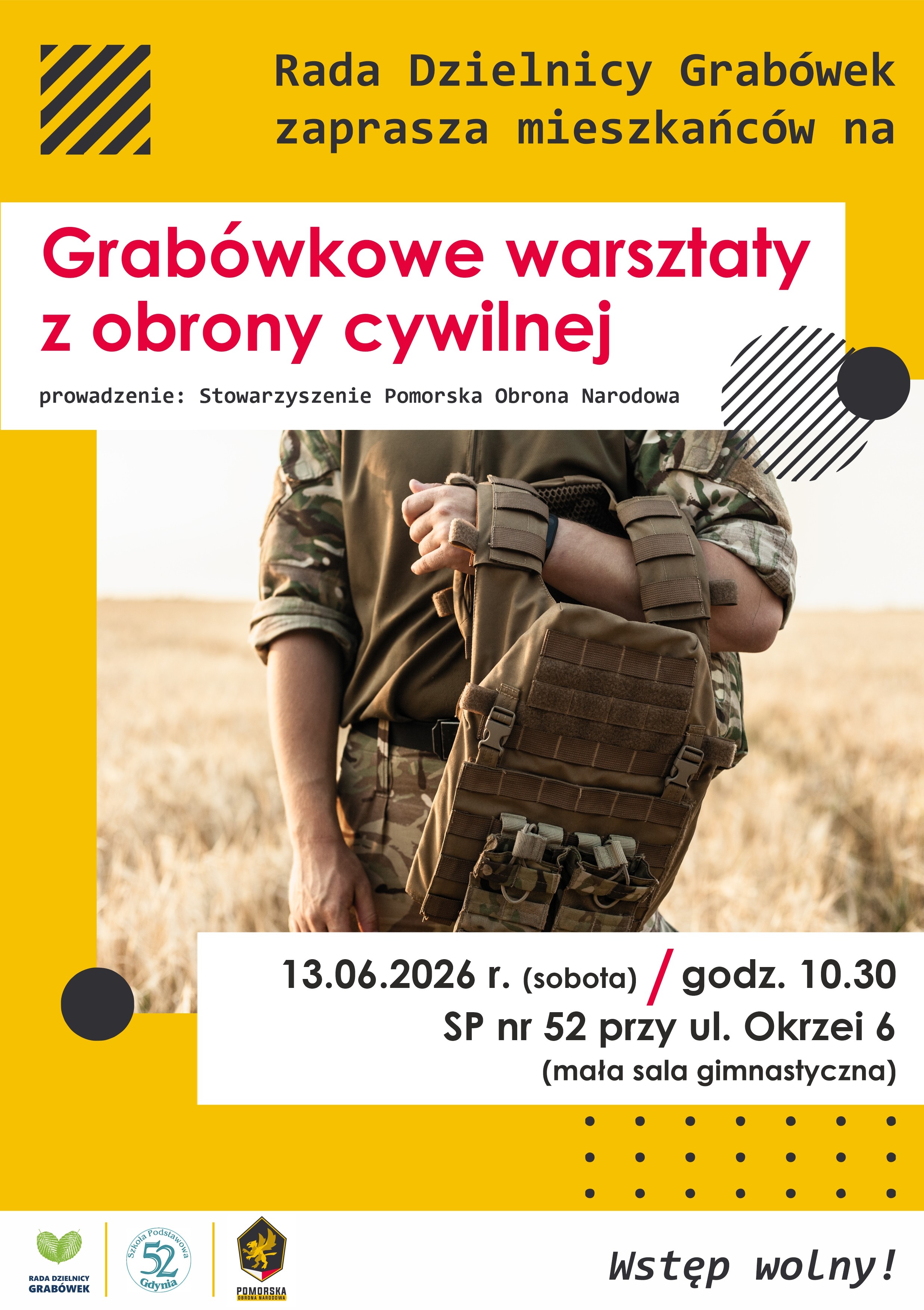 Grabówkowe warsztaty z obrony cywilnej