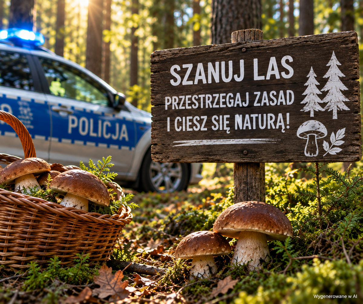 Grzybobranie rozpoczęte! Co zrobić, aby bezpiecznie wrócić do domów?