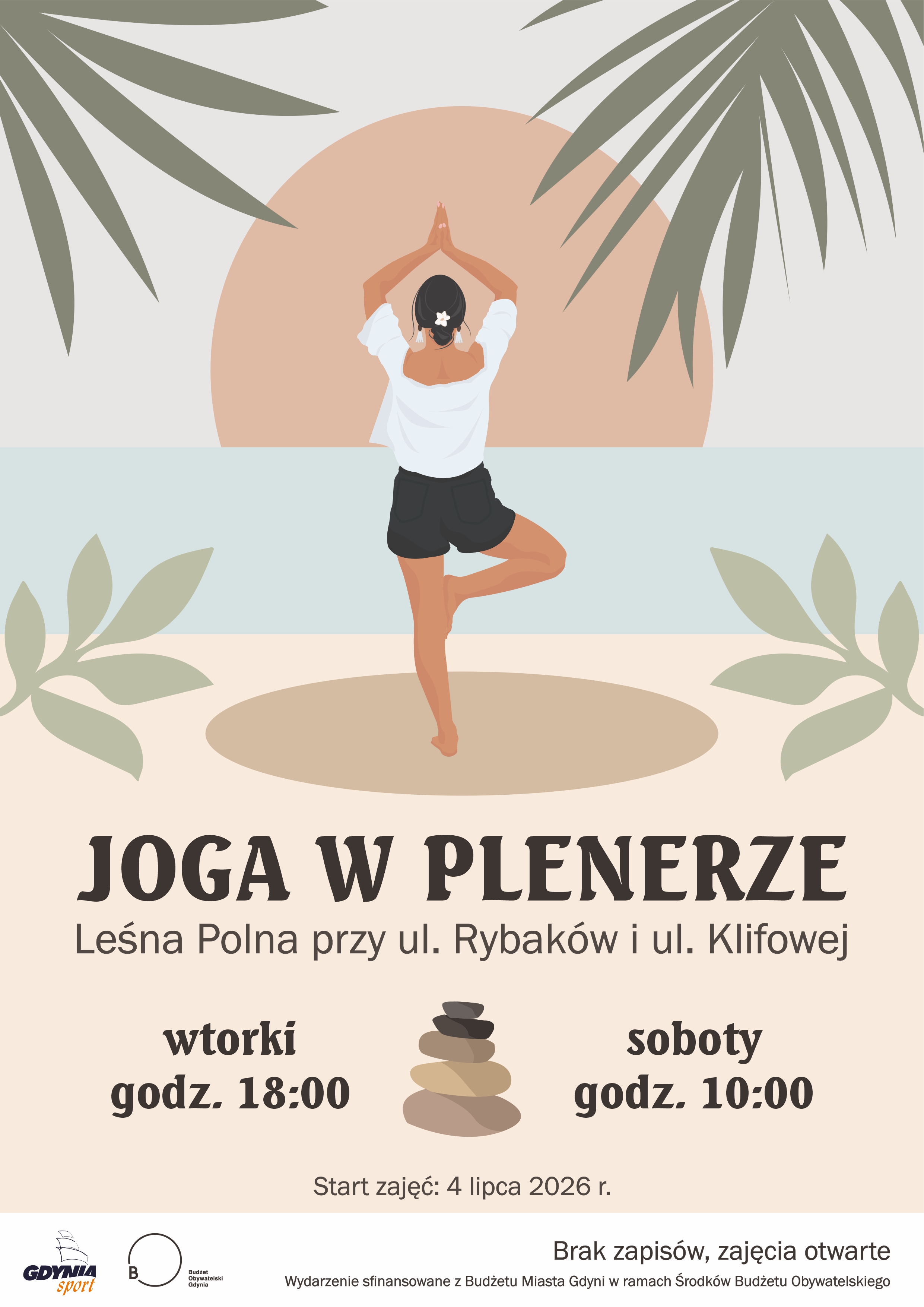 Joga w plenerze na Babich Dołach