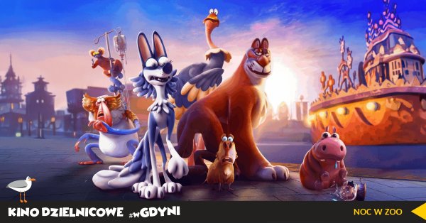 Kino Dzielnicowe #wGdyni - pokaz filmu „Noc w Zoo” na Pogórzu