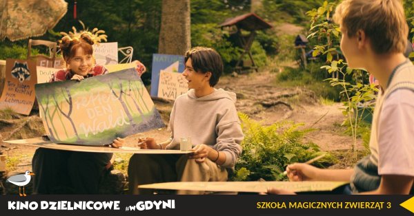 Kino Dzielnicowe #wGdyni - pokaz filmu „Szkoła Magicznych Zwierząt 3” na Dąbrowie