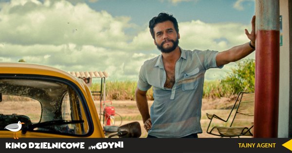 Kino Dzielnicowe #wGdyni - pokaz filmu „Tajny Agent” na Wzgórzu Św. Maksymiliana