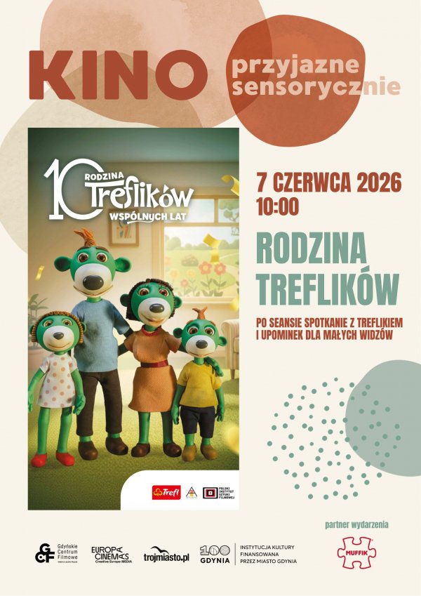 Kino Przyjazne Sensorycznie: 10 lat Rodziny Treflików