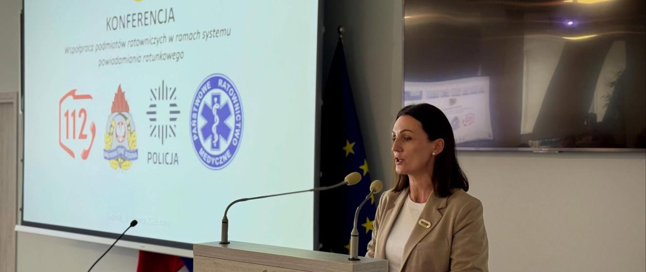 Konferencja Podmiotów Ratowniczych w ramach Systemu Powiadamiania Ratunkowego Województwa Pomorskiego.