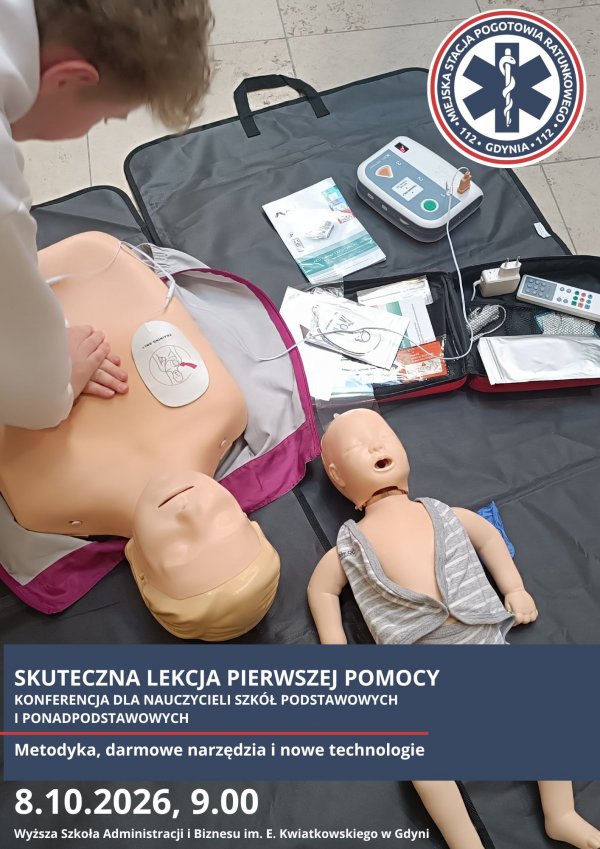 Konferencja „Skuteczna lekcja pierwszej pomocy”