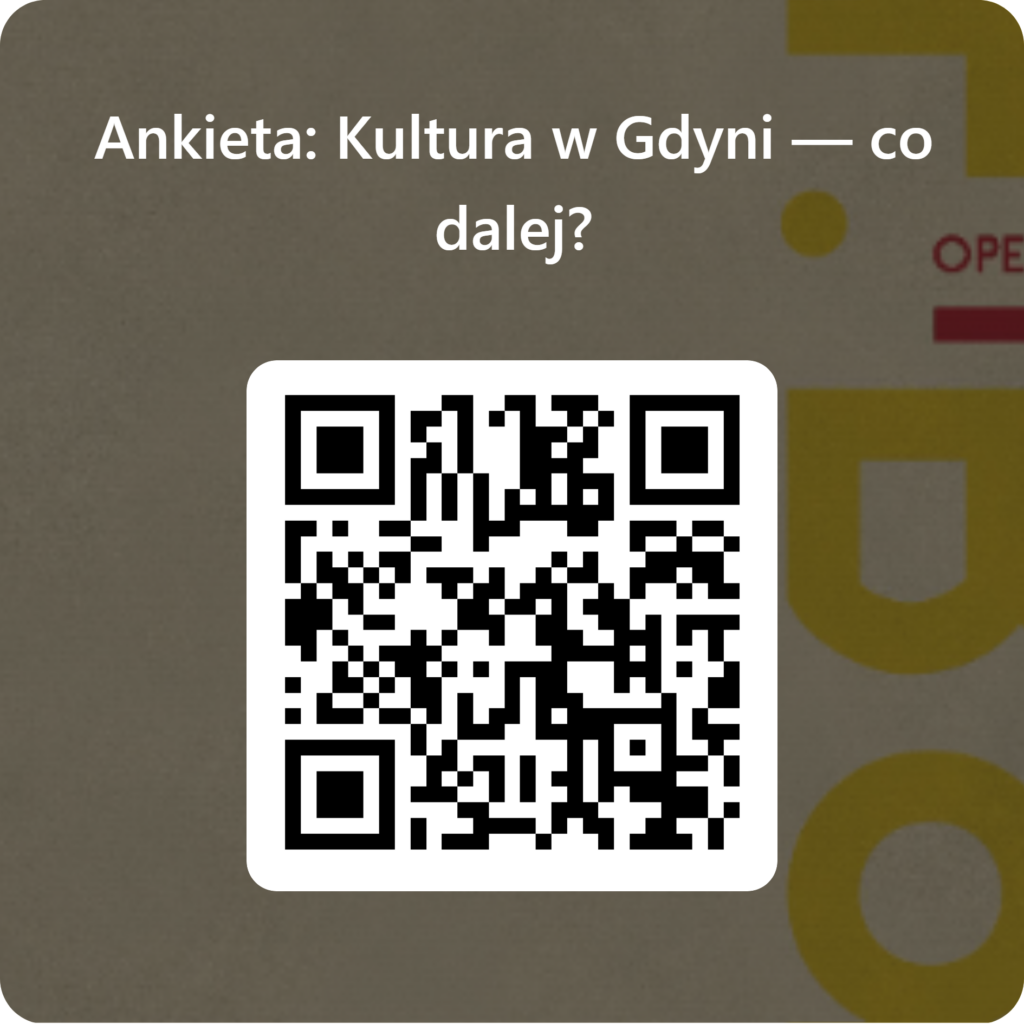 Konsultacje strategiczne: Kultura w Gdyni – weź udział w ankiecie