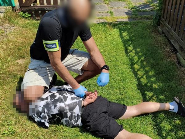 Kontrola drogowa zakończona naruszeniem nietykalności policjantów.