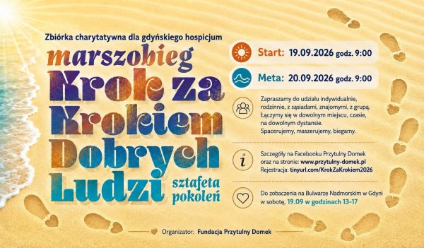 „Krok za Krokiem” –  razem dla hospicjum