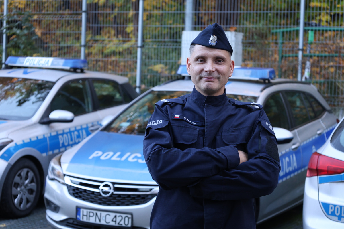 List z podziękowaniem dla policjanta z Redłowa