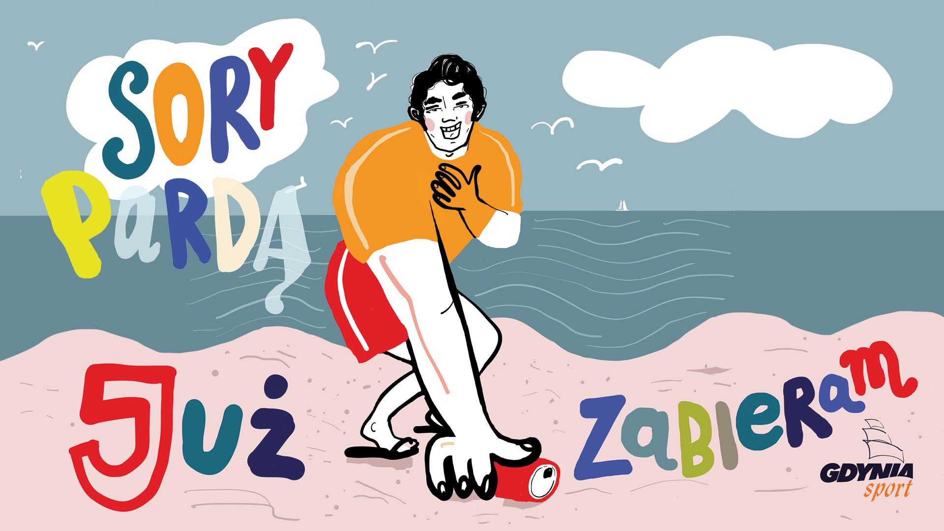 Na plaży zostaw tylko ślady stóp