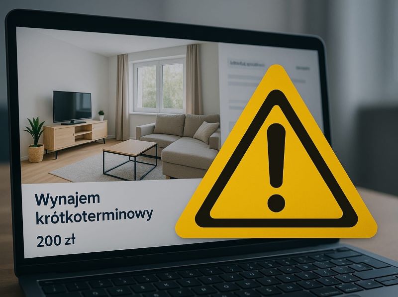 Nie daj się oszukać! Fałszywe ogłoszenia wynajmu mieszkań wciąż popularną metodą wyłudzeń.