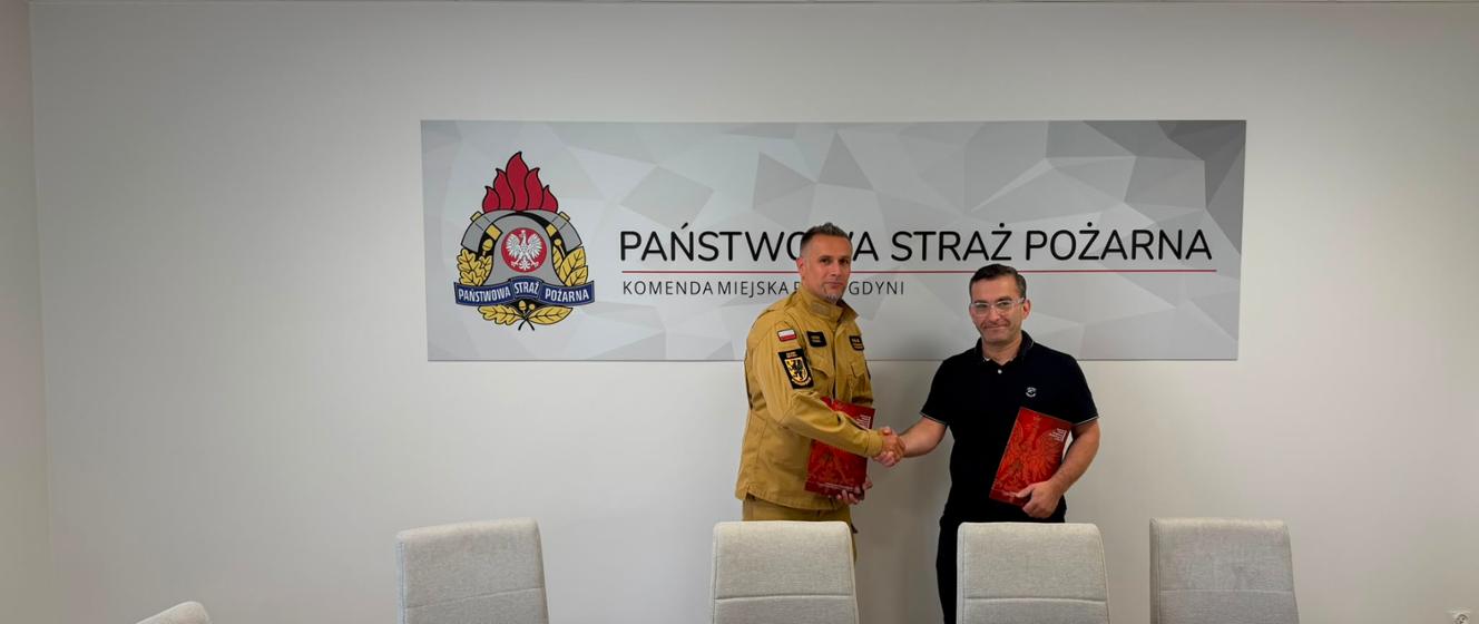 Nowy sprzęt sportowy dla gdyńskich strażaków!