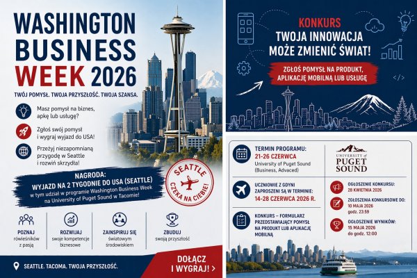Organizatorzy konkursu Washington Business Week 2026
