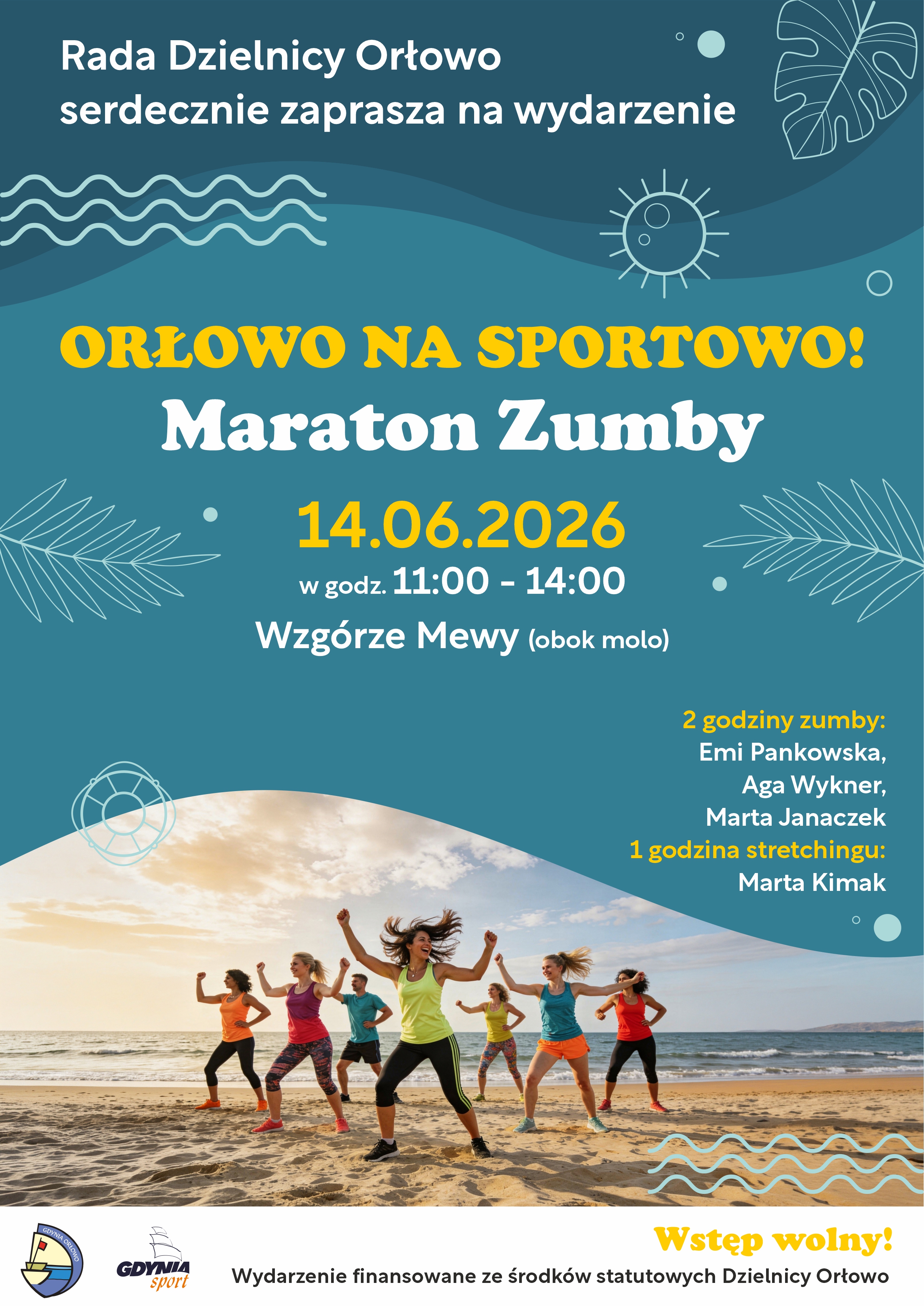 Orłowo na sportowo! Maraton Zumby