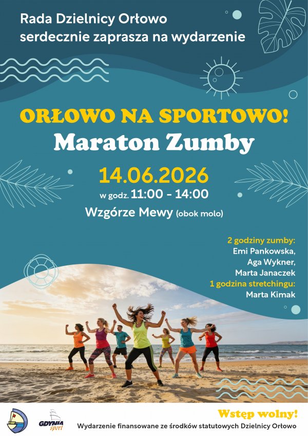 Orłowo na sportowo! Maraton Zumby