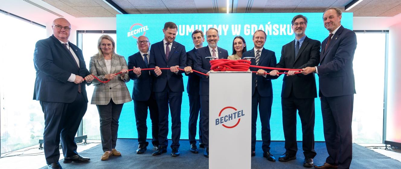Otwarcie nowego biura firmy Bechtel w Gdańsku