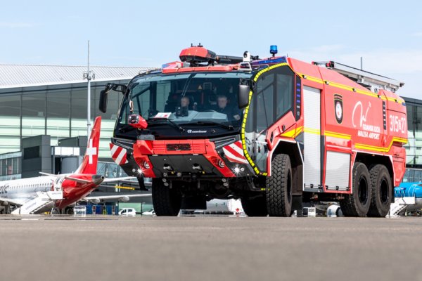 Pantera na straży bezpieczeństwa Portu Lotniczego Gdańsk