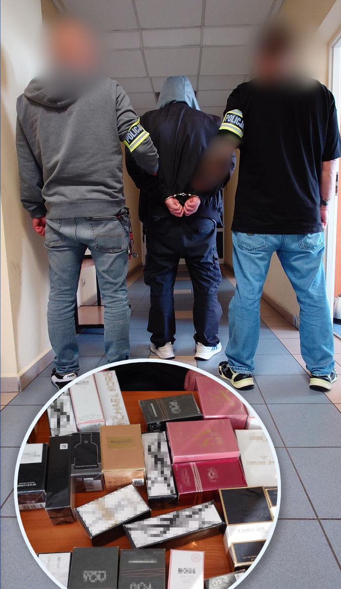 Policjanci odzyskali perfumy o wartości 10 tys. zł.