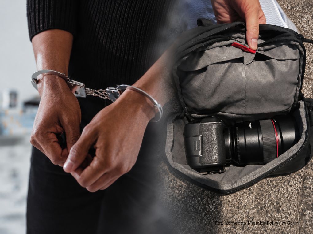 Policjant podczas urlopu zatrzymał 57-letniego sprawcę kradzieży.