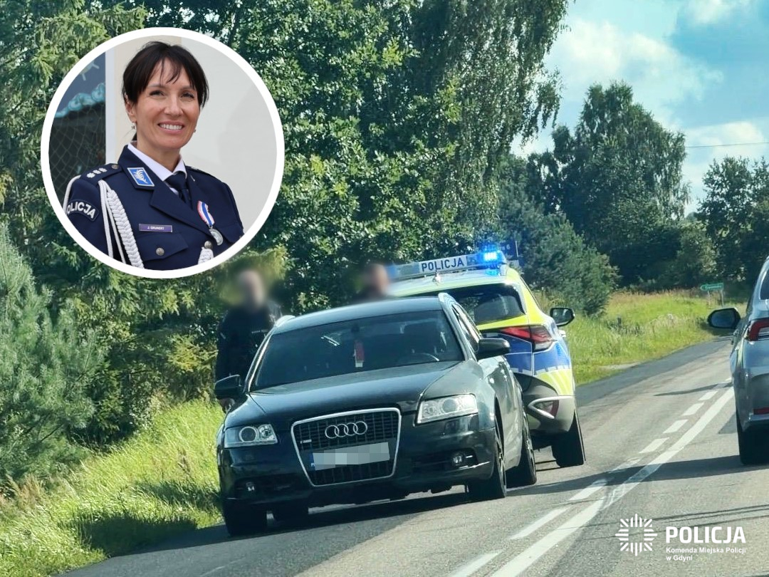 Policjantka w czasie wolnym od służby pomogła młodej kobiecie, której grożono nożem. 23-latek został zatrzymany.