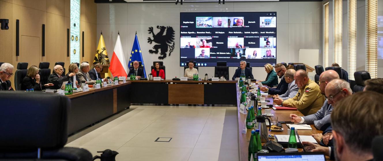 Posiedzenie Wojewódzkiej Rady Dialogu Społecznego
