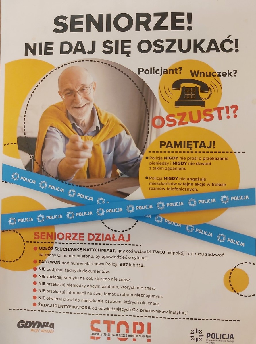 Próba oszustwa udaremniona przez policjantów z Oksywia