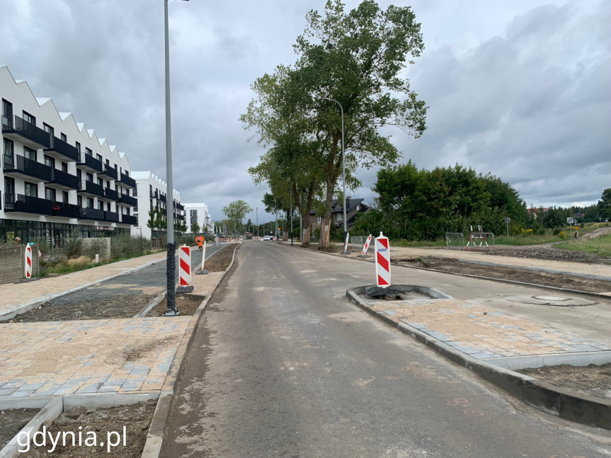 Przebudowa ulicy Wiczlińskiej. Raport z postępu prac