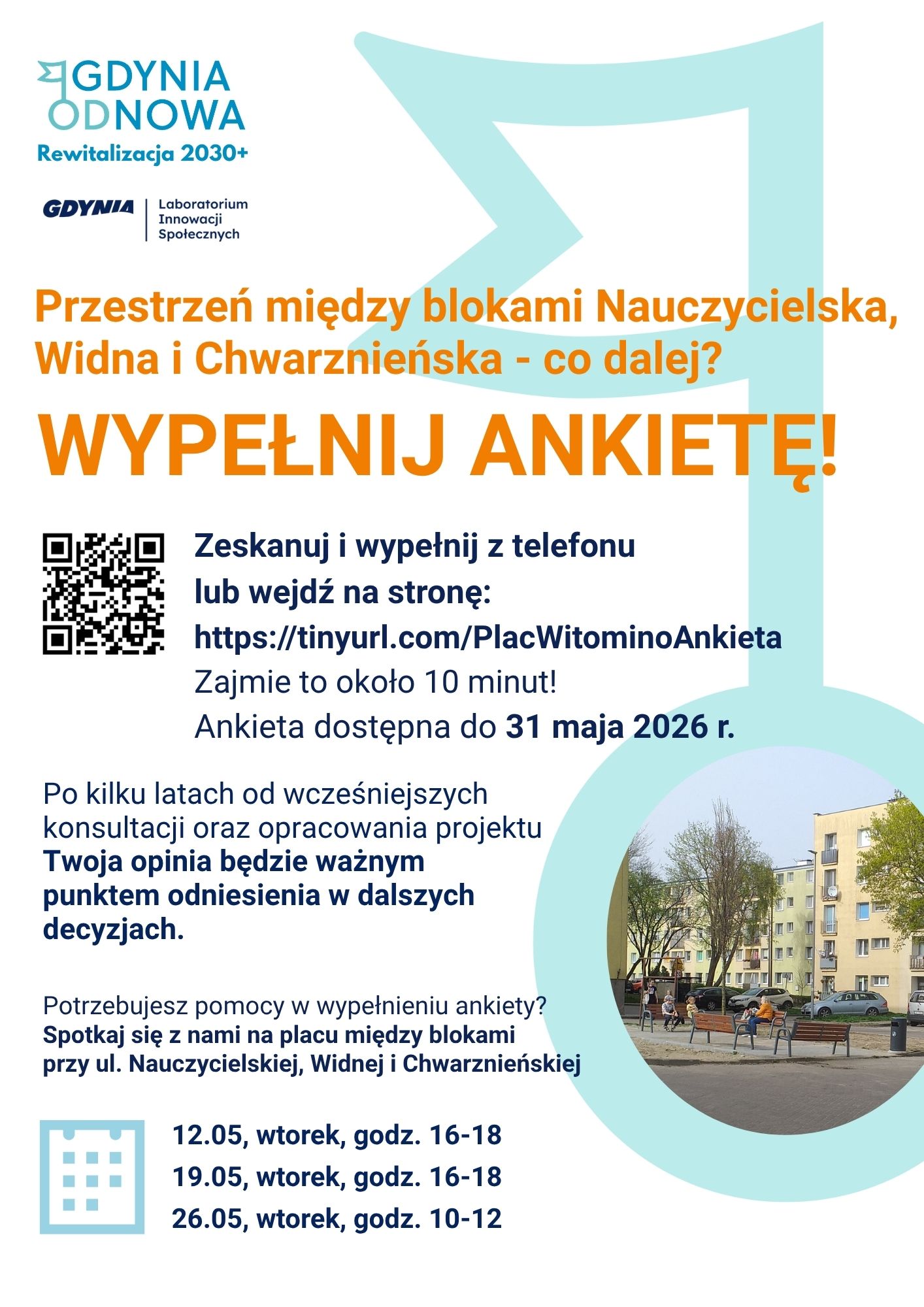 Przestrzeń międzyblokowa na Witominie – ankieta konsultacyjna