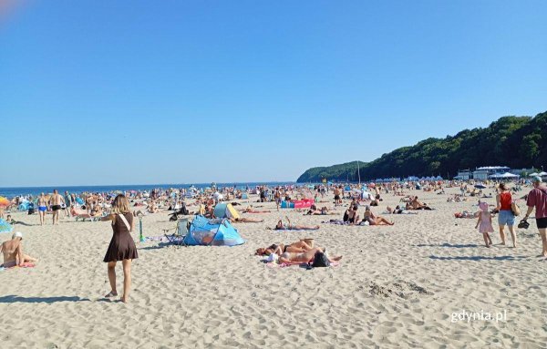 Raport plażowy. Uwaga na wysokie temperatury