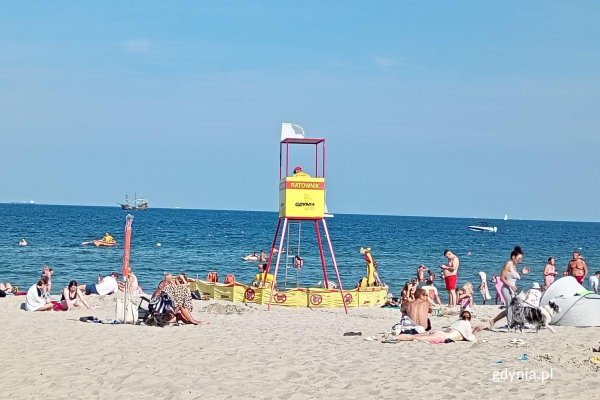 Raport plażowy. Wszystkie kąpieliska otwarte