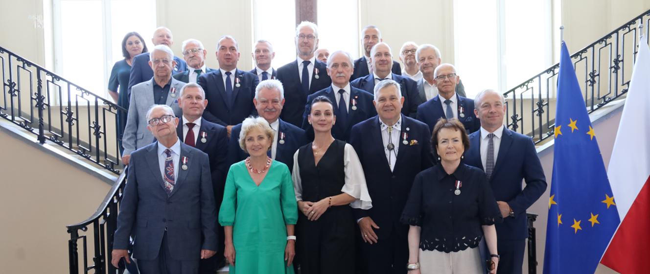 Samorządowcy odznaczeni za zasługi dla samorządu terytorialnego