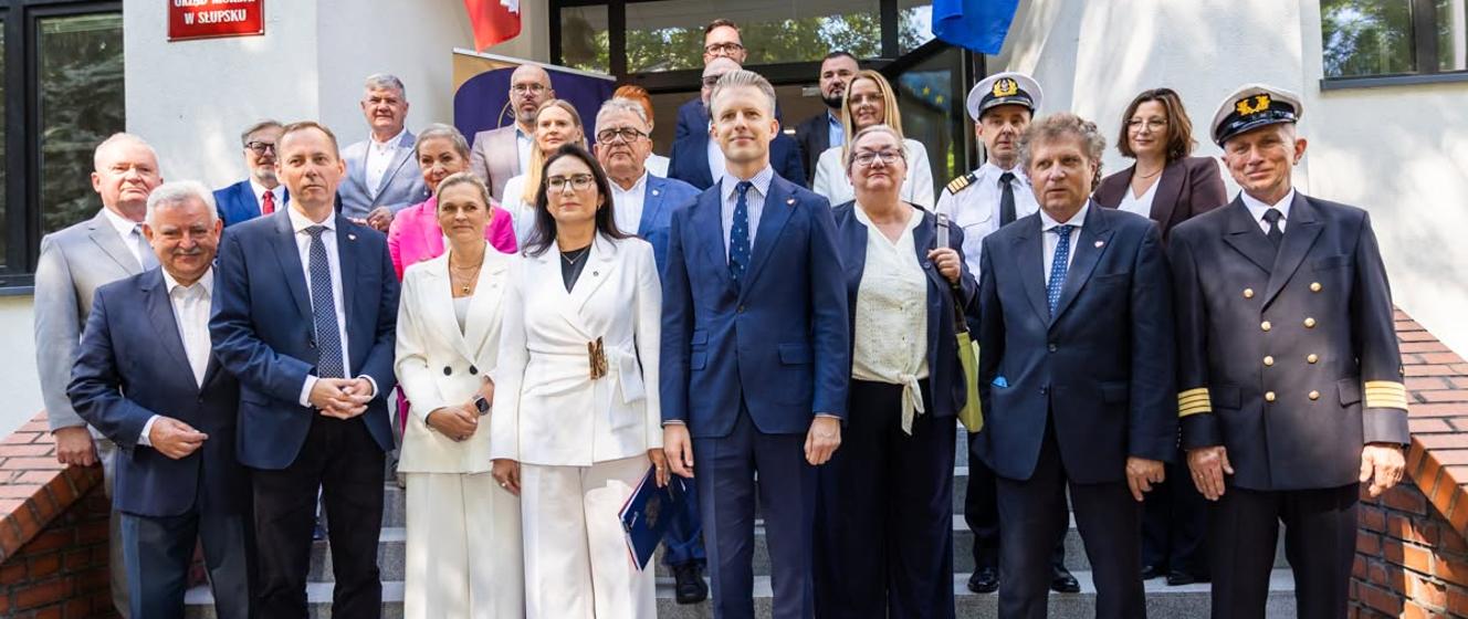 Słupsk. Uroczyste otwarcie Urzędu Morskiego