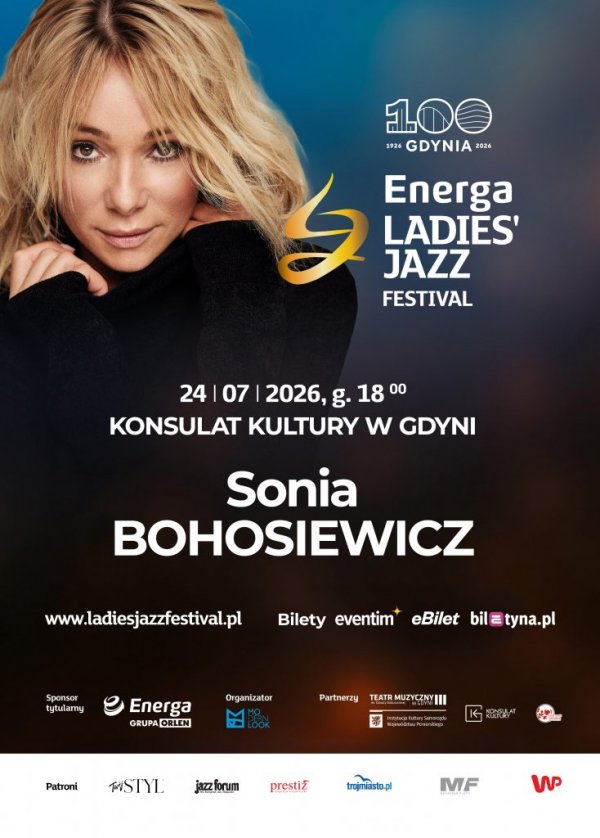 Sonia Bohosiewicz – „10 sekretów Marylin Monroe”| Energa Ladies’ Jazz Festival 2026