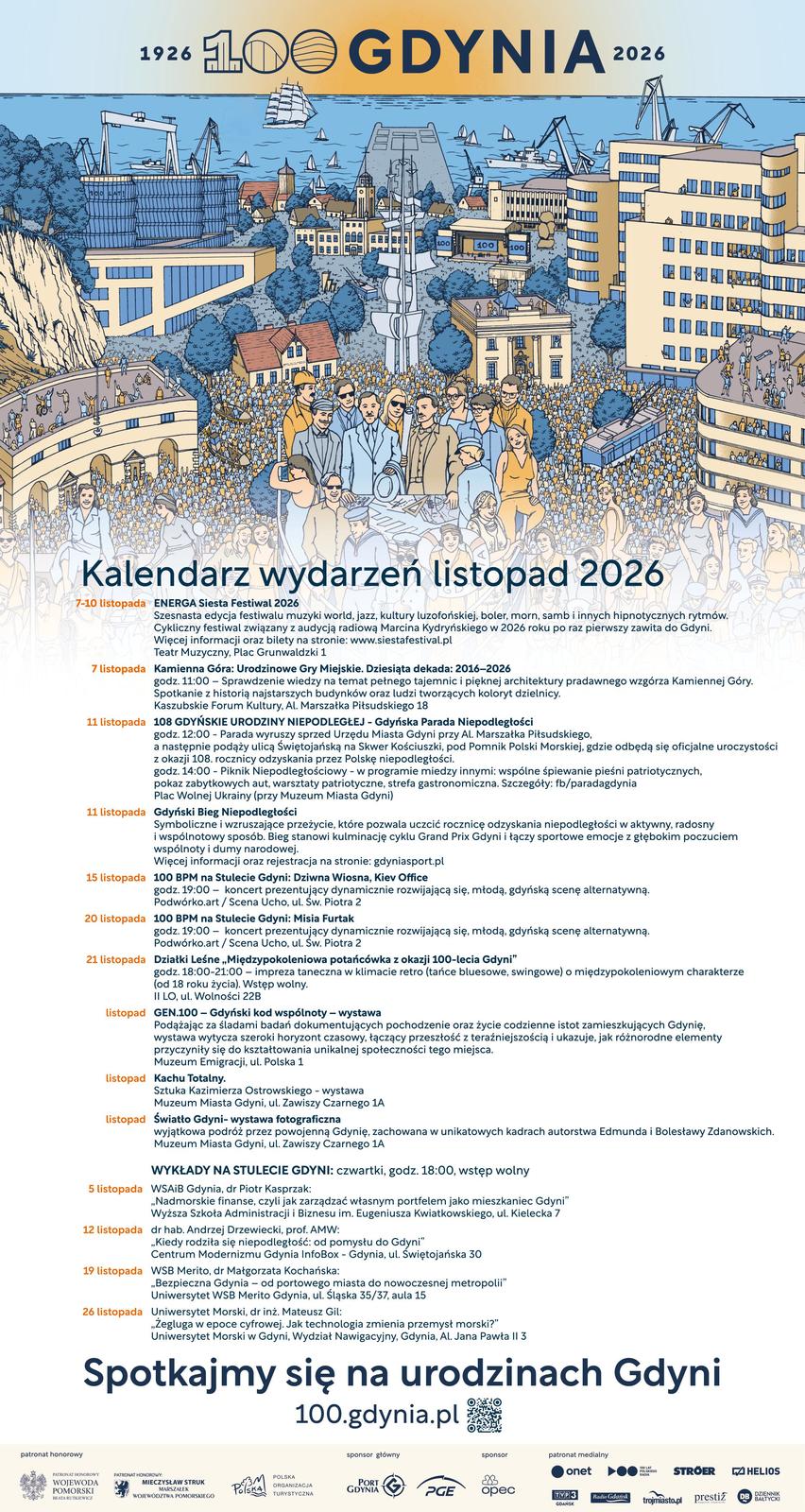 Spotkajmy się na urodzinach Gdyni w listopadzie